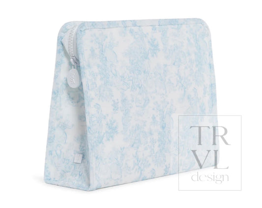 TRVL Roadie Large (Bunny Toile Blue)