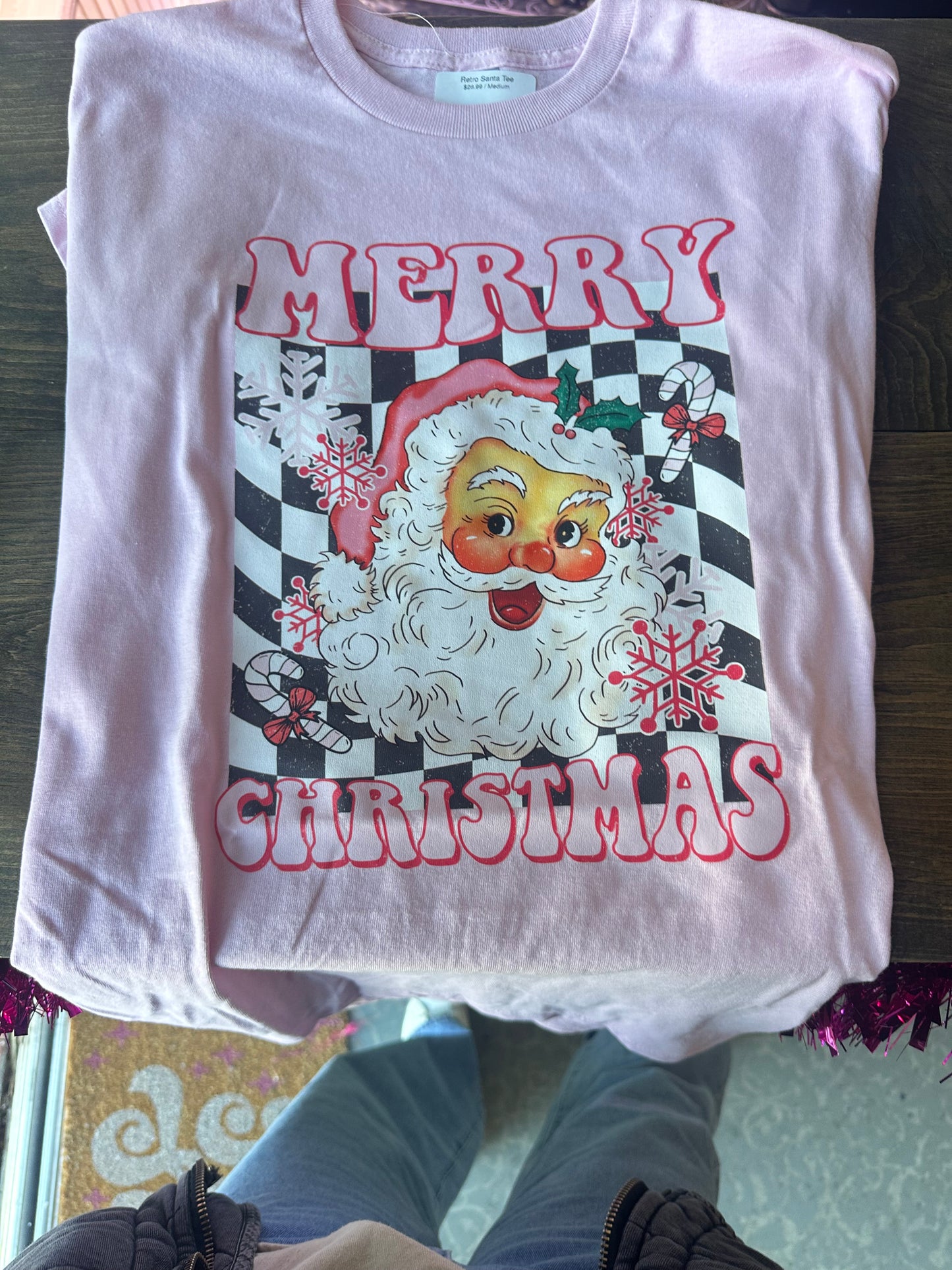 Retro Santa Tee