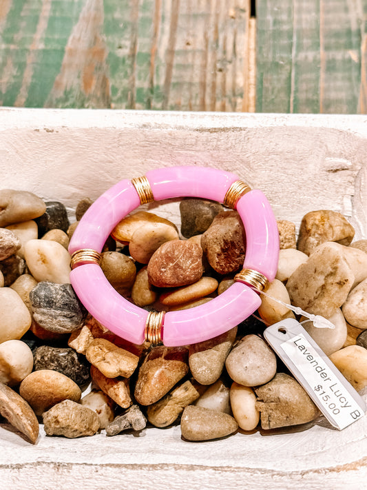 Lavender Lucy Bracelet