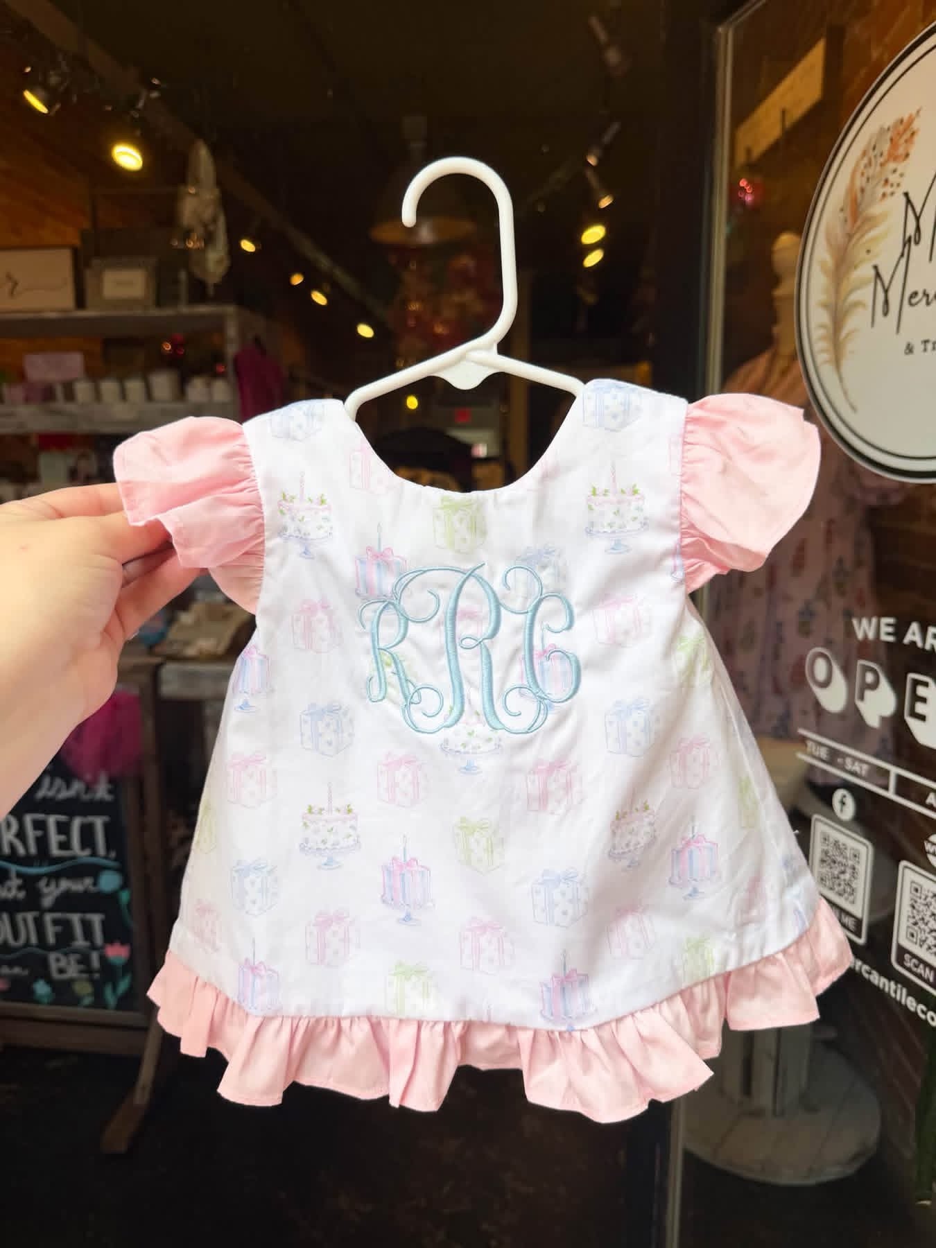Monogram Birthday Outfit