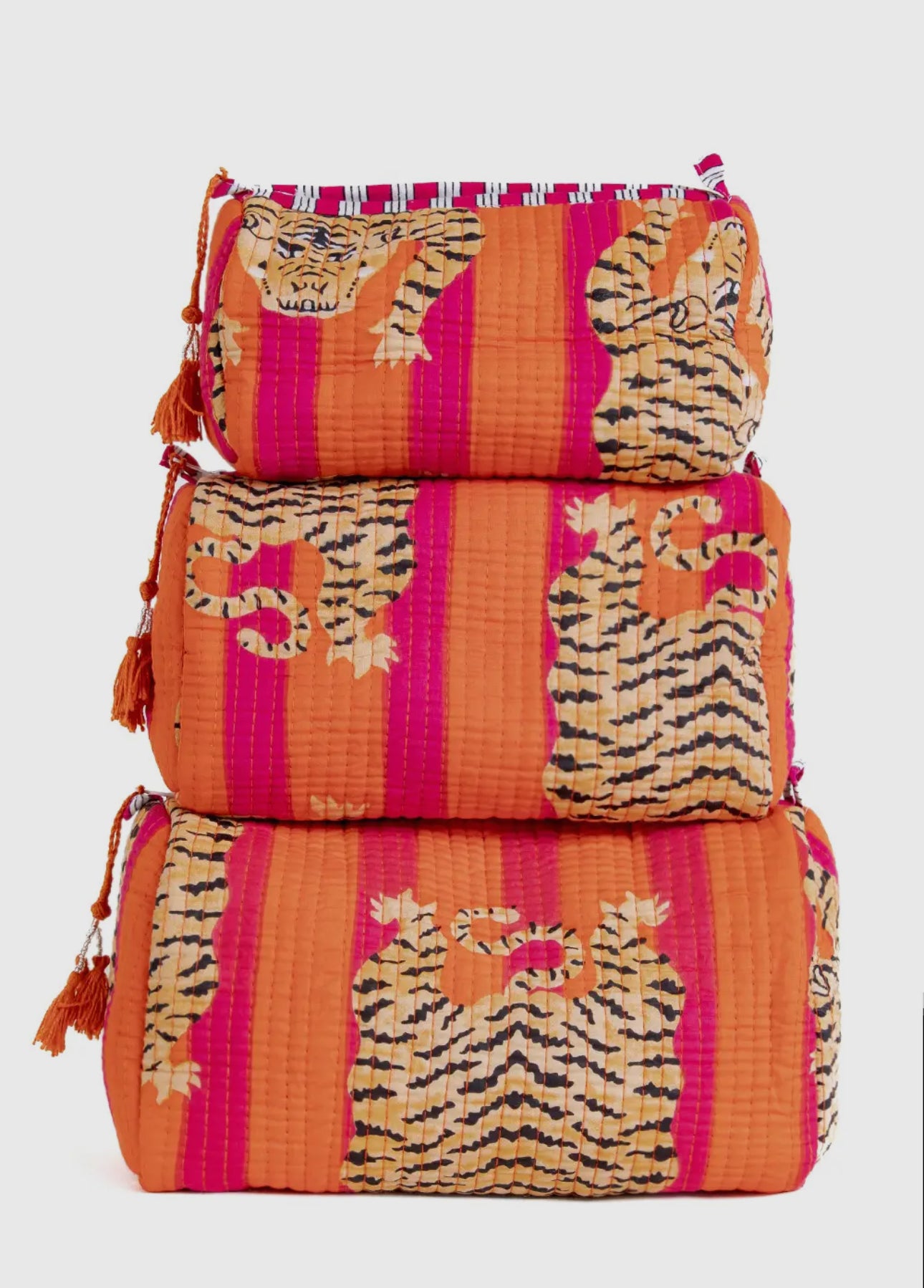 Pink Tiger Toiletry Bag