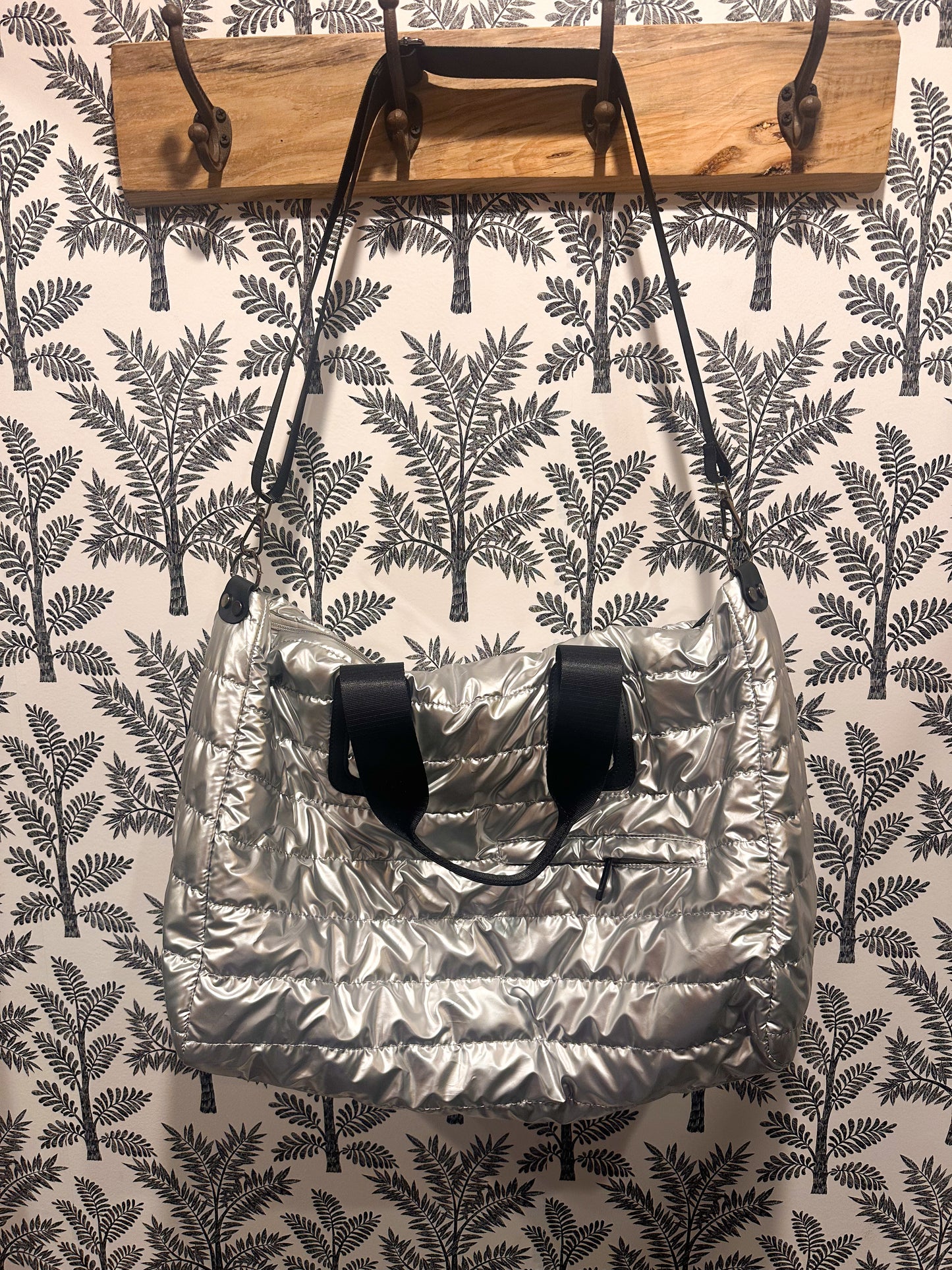 Metallic Boujee Duffel Bag