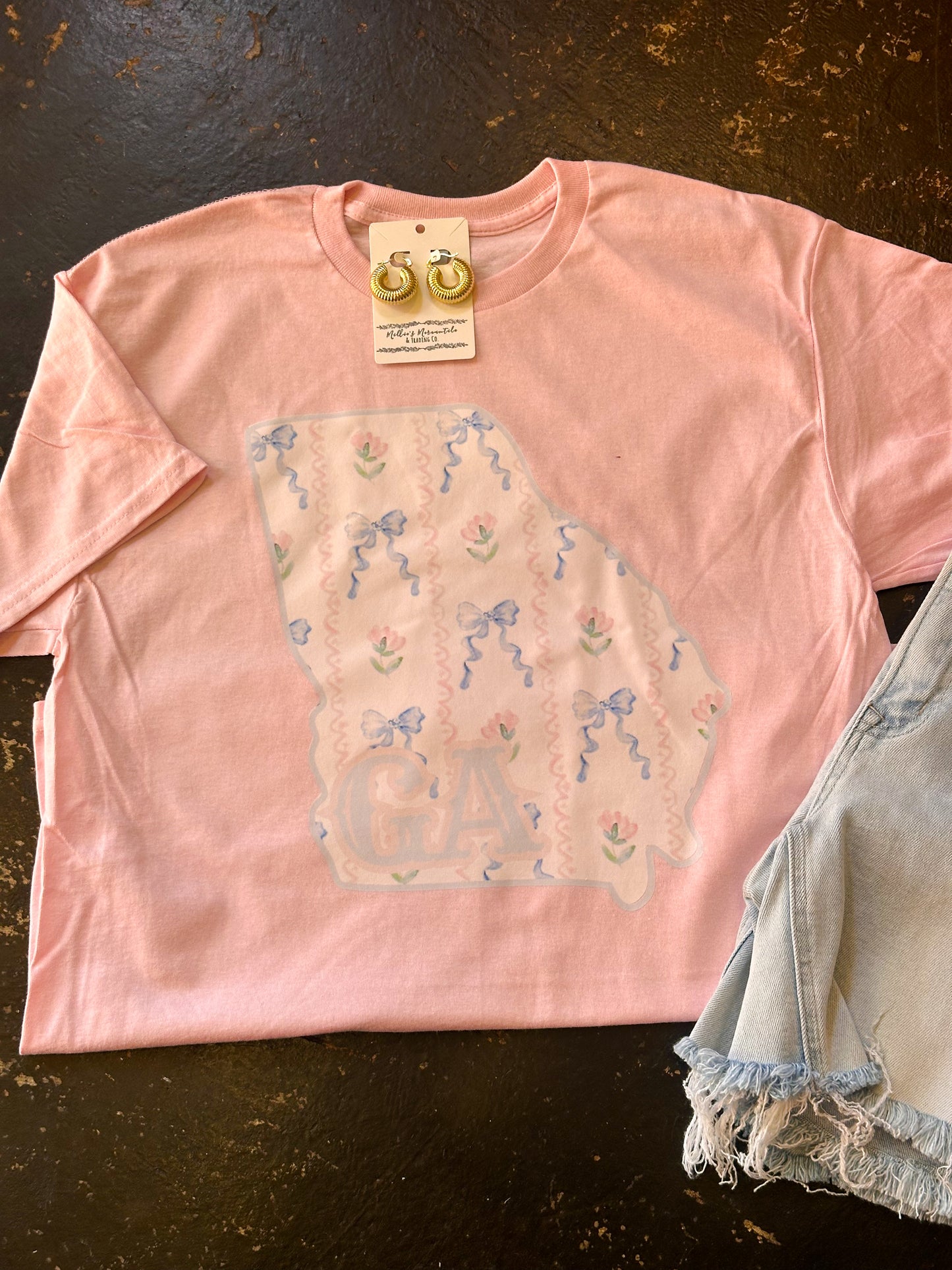 Bow Georgia Tee
