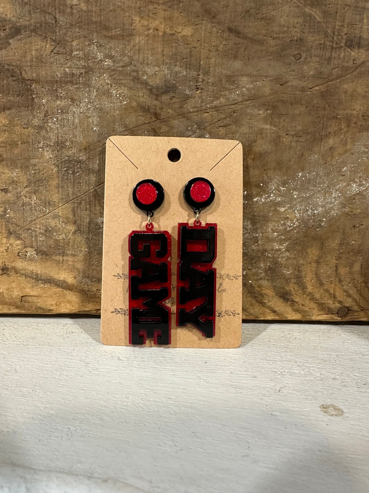 Game Day earrings