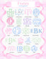 Monogram Tiger Print Tote