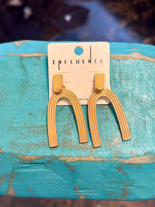 Golden Arches Earrings