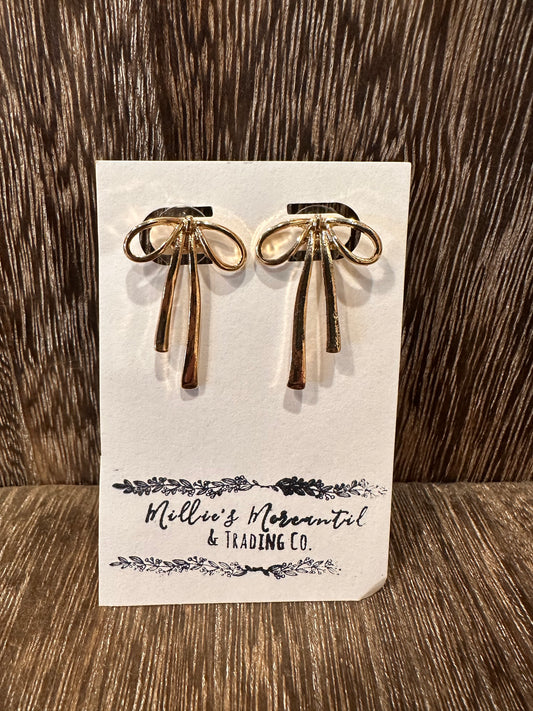 Boujee Bow Earrings