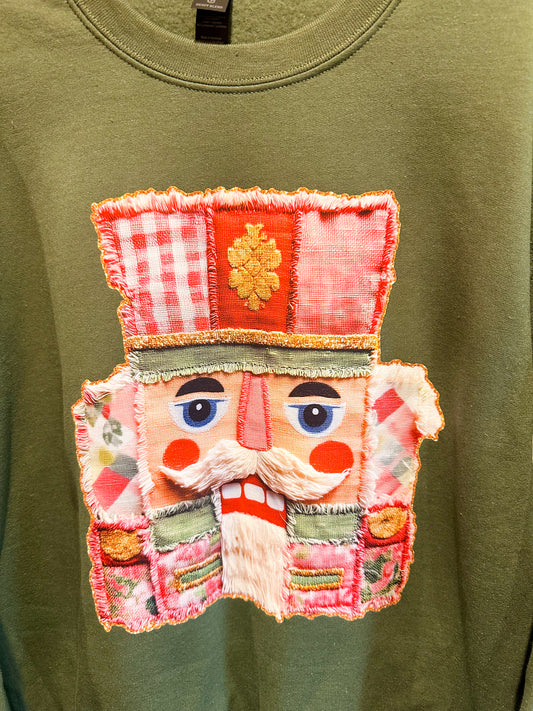 Quilted Nutcracker Sweatshirt
