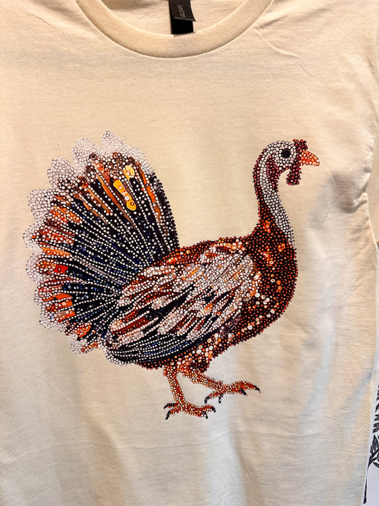 Sequin Turkey Tee