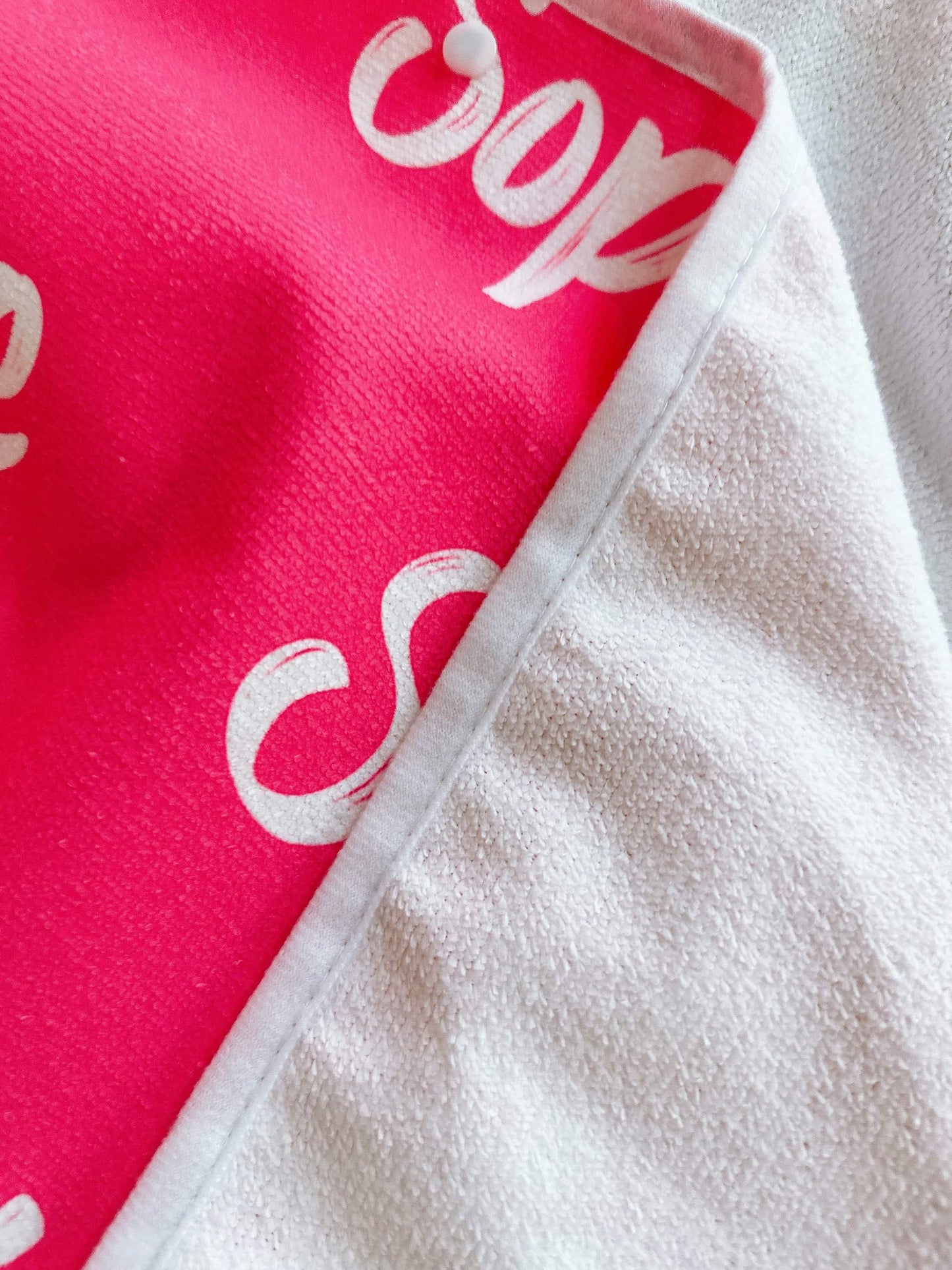 Personalized Name Hooded Towel (Large)