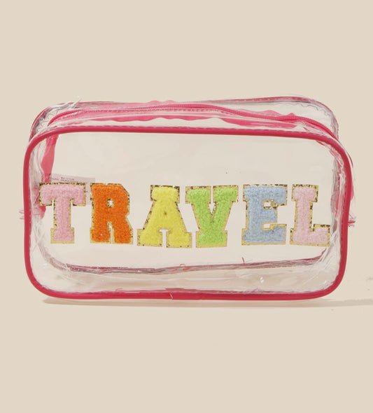 Clear Travel Patch Bag