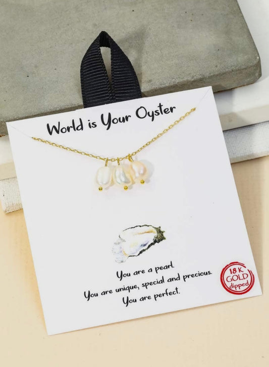 Oyster Necklace