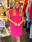 Sutton Sweater Dress (Hot Pink)