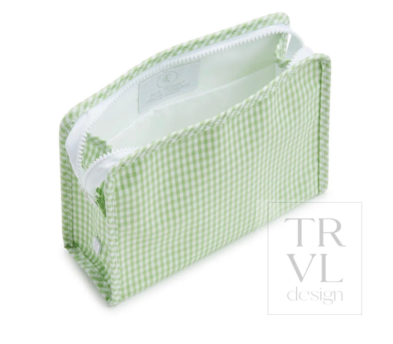 TRVL Roadie Large (Gingham Leaf2)