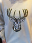 Sequin Deer Sweatshirt