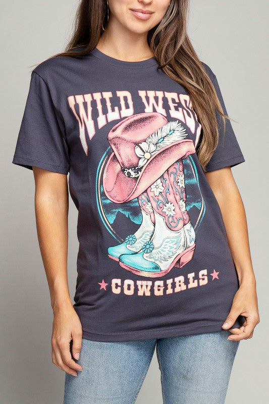 Wild West Cowgirls Graphic Top