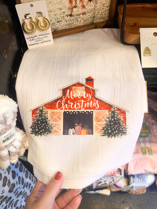 Barn Tea towel