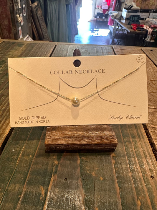 Uno Pearl Necklace