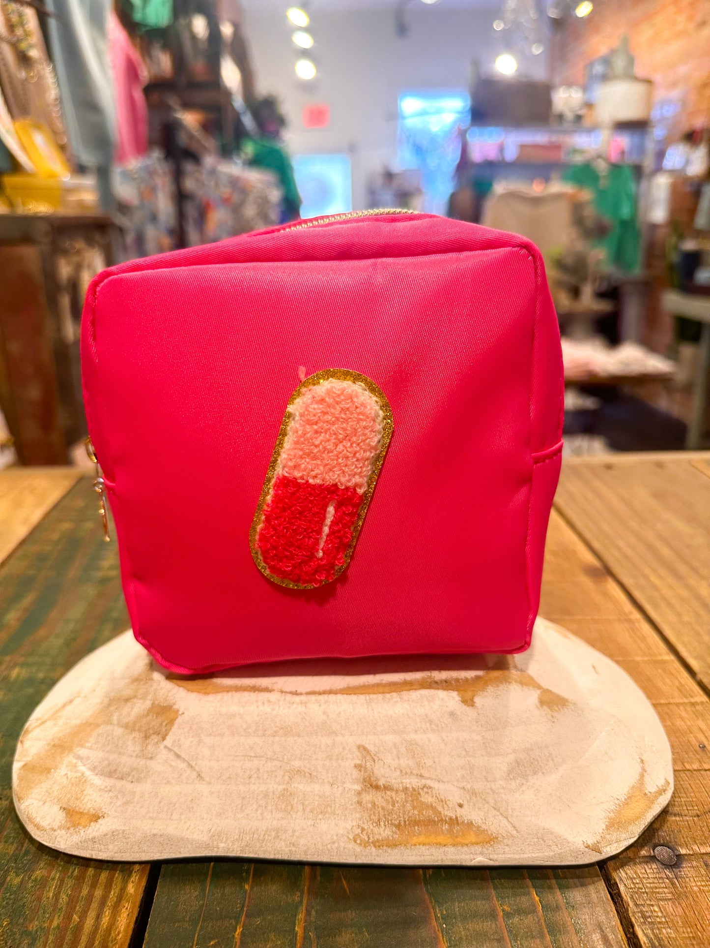Pink Pill Bag