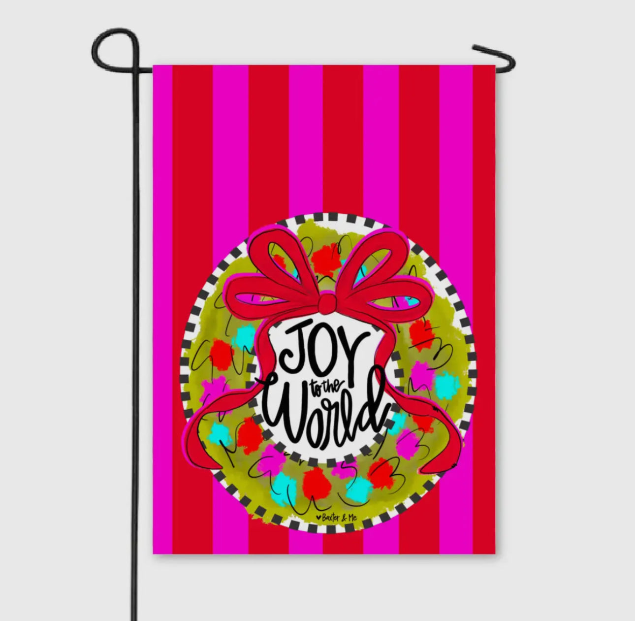 Joy To The World Garden Flag