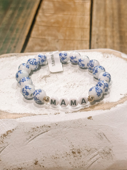 Mama Beaded Bracelet