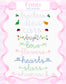 Monogrammed Seersucker Bubble