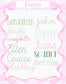 Monogrammed Seersucker Bubble