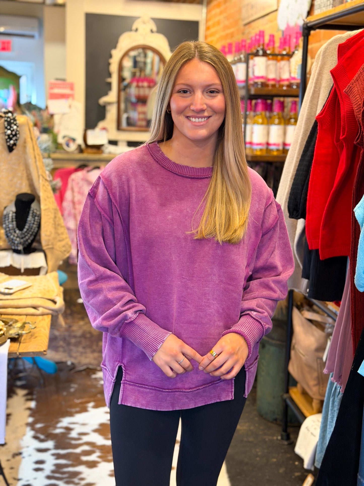 Pebble Mineral Wash Sweatshirt