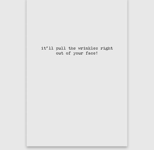 Go Braless Greeting Card