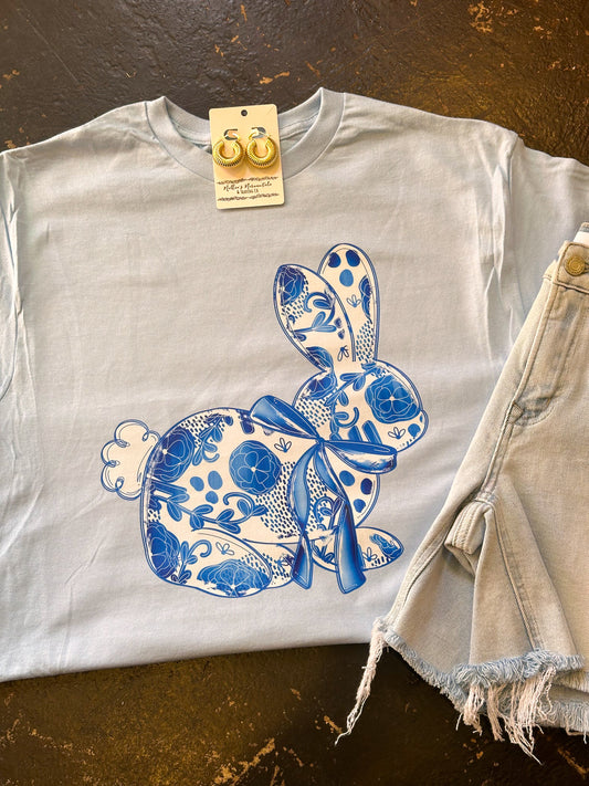 Blue Bunny Tee