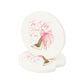 Coquette Bride Car Coaster