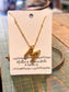 Big Bubble Initial Necklace