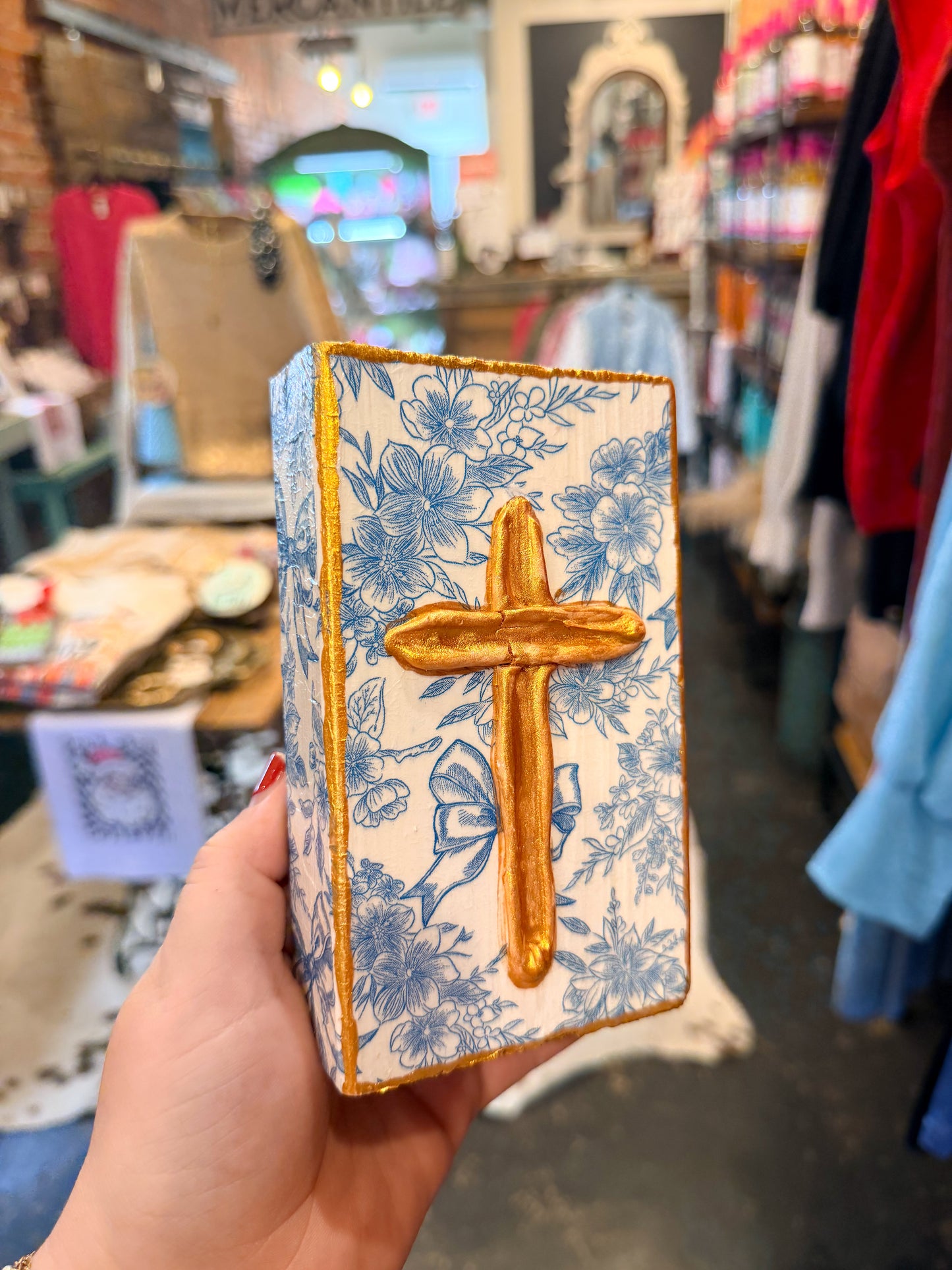 Cross Textured Block (Heart of Darley)