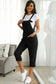 Full Size Square Neck Wide Strap Jumpsuit