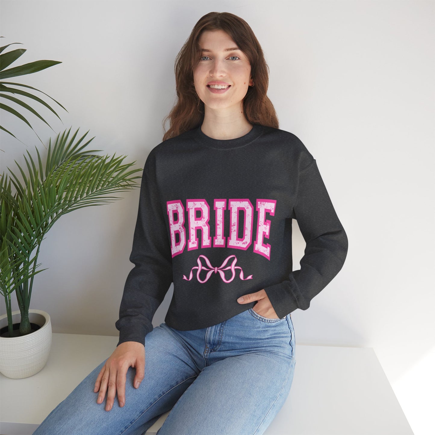 Bow Floral Bride Sweatshirt