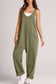 Wide Strap Jumpsuit with Pockets