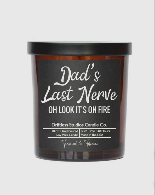 Dad's Last Nerve Candle