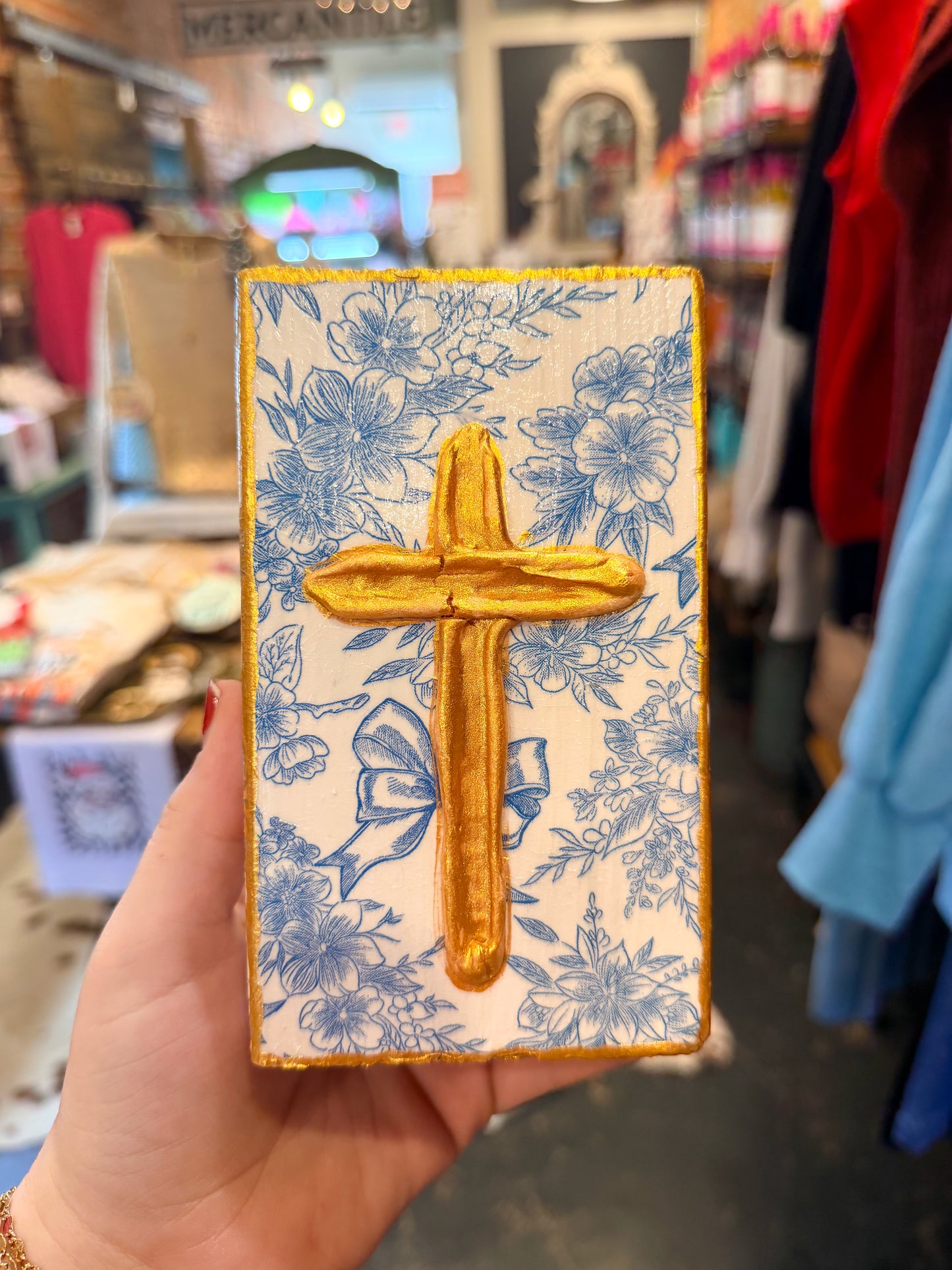 Cross Textured Block (Heart of Darley)