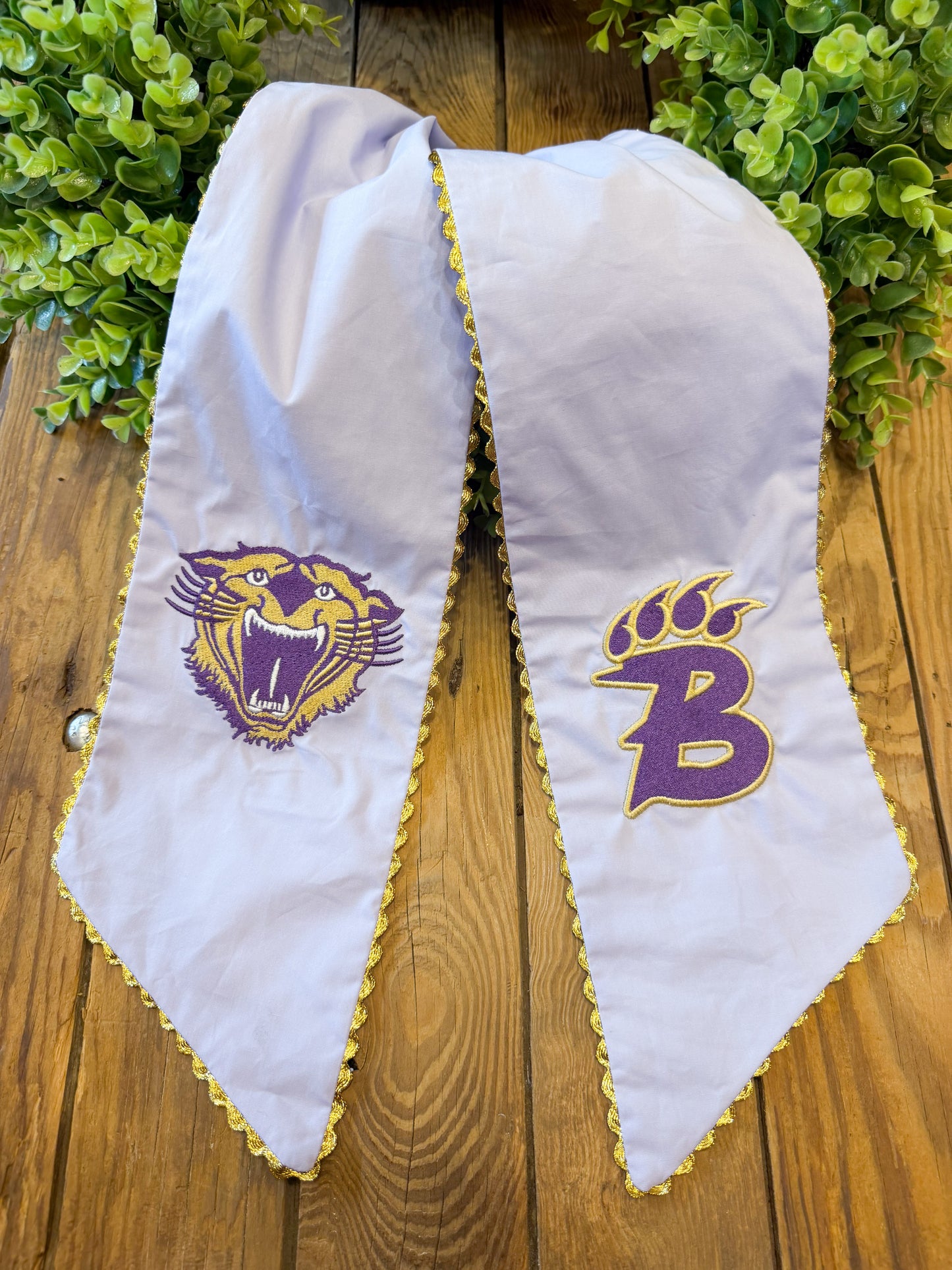 Bearcat Wreath Sash
