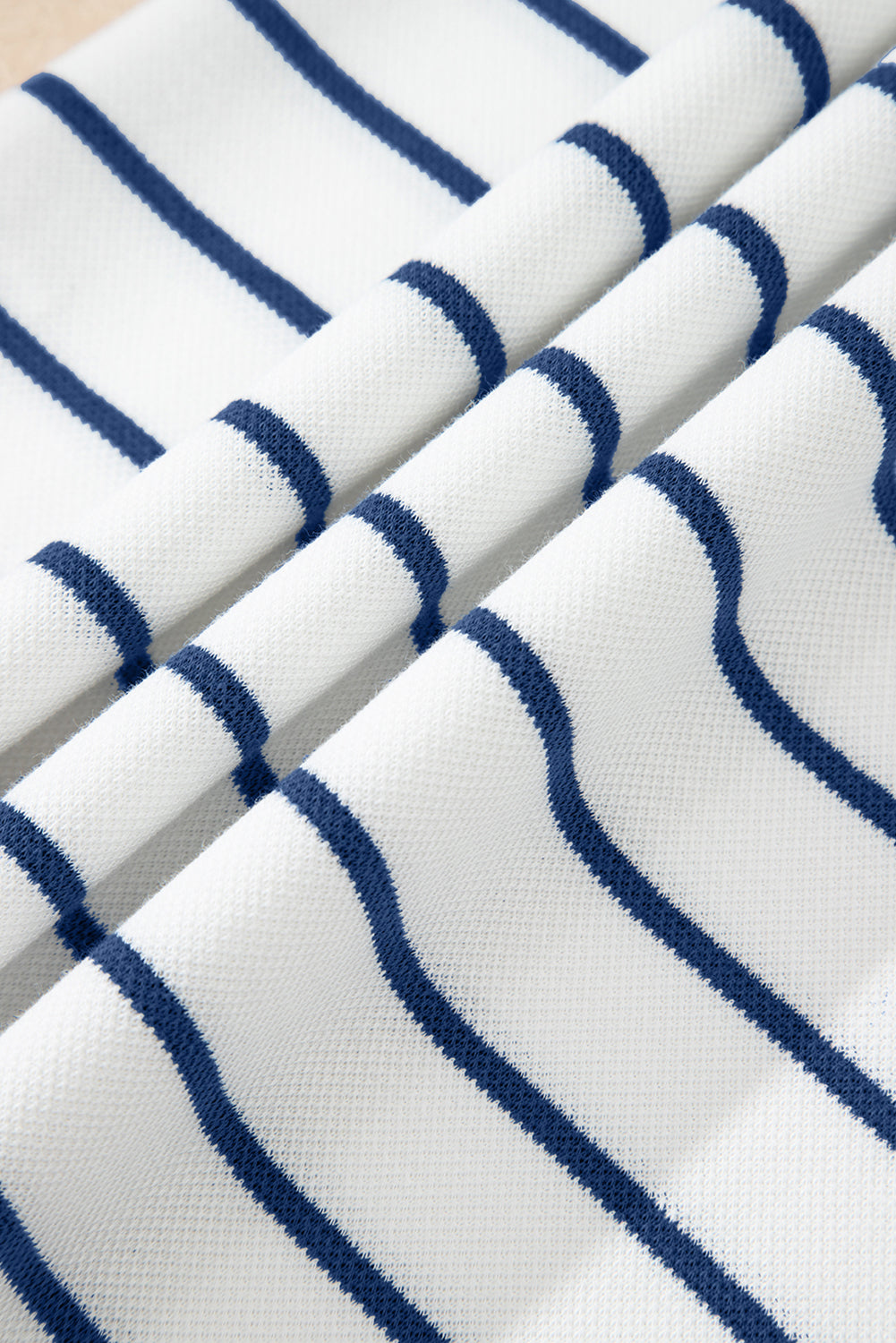 Sail Blue Casual Wide Leg 2pcs Pants Set