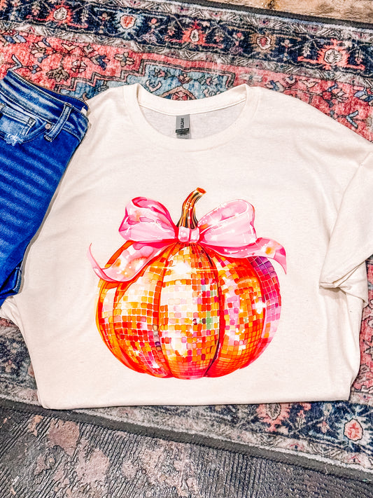 Disco Pumpkin Tee