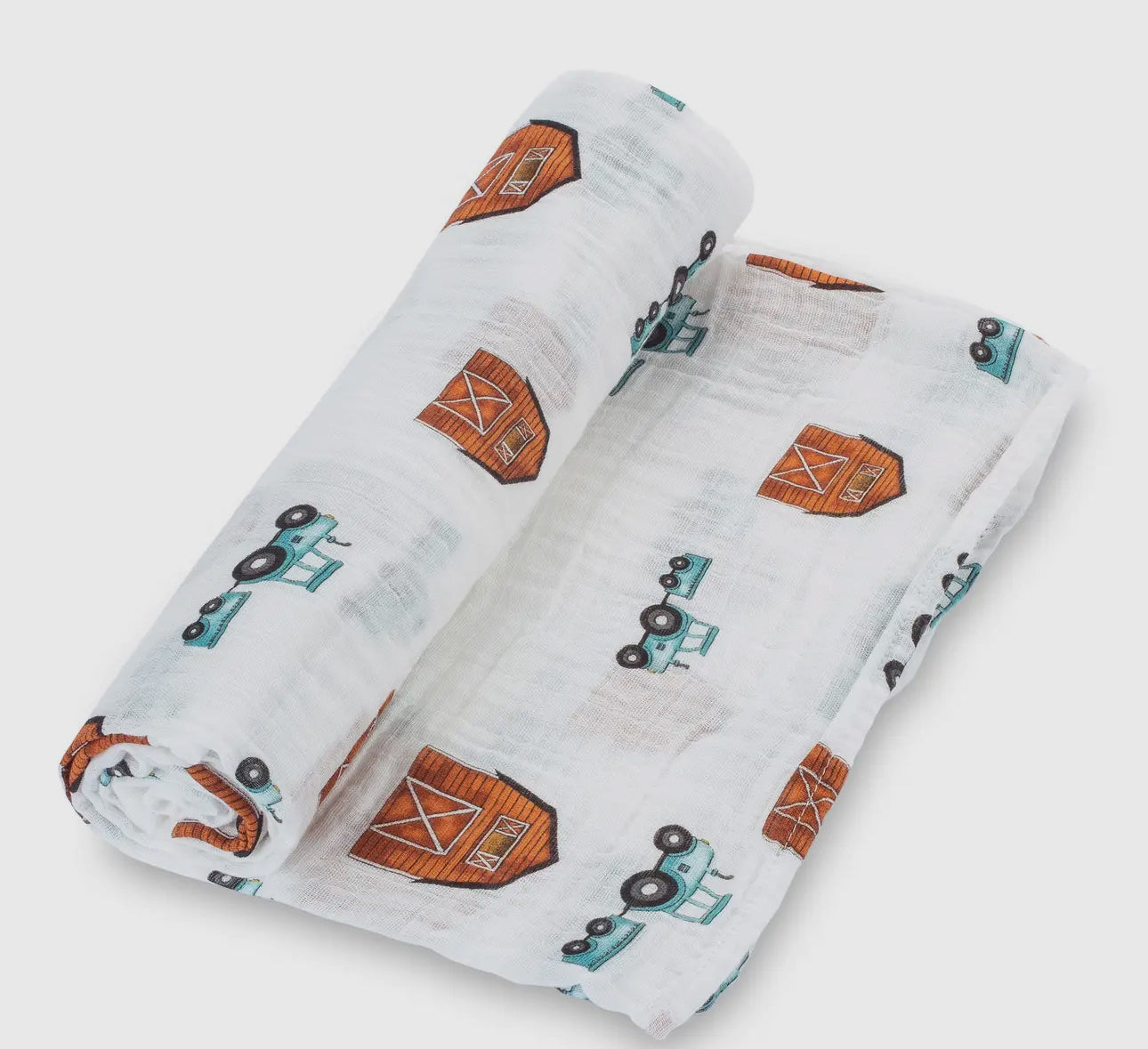 Farm Baby Swaddle Blanket