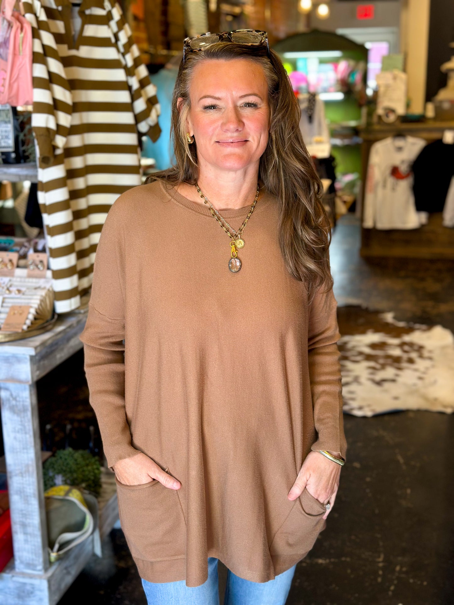 Camel Calley Sweater