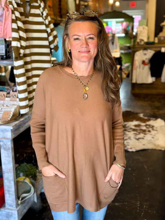 Camel Calley Sweater