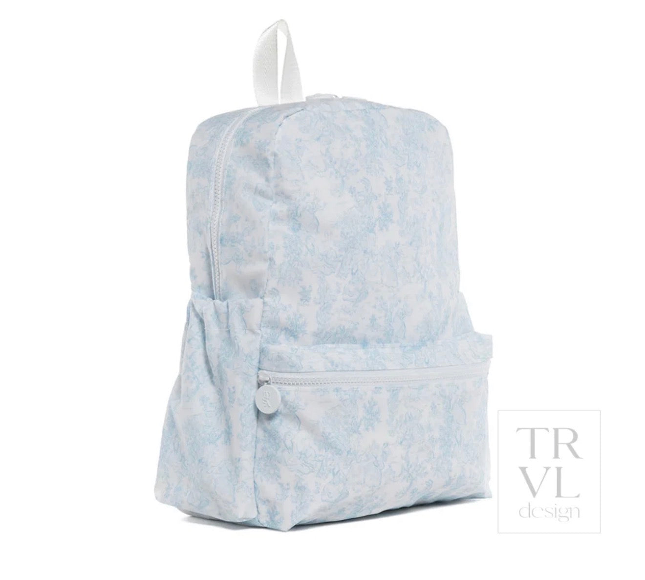 TRVL Backpacker (Bunny Toile Blue)