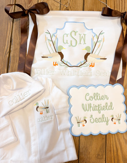 Personalized Mallard Baby Heirloom Collection