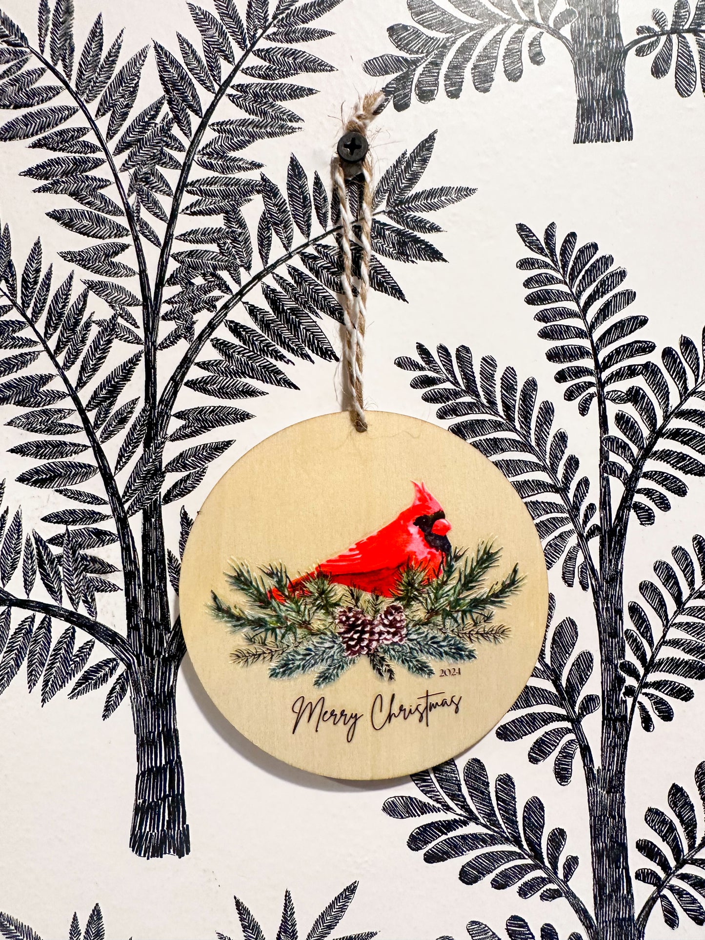 Cardinal Ornament