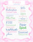 Monogrammed Seersucker Bubble