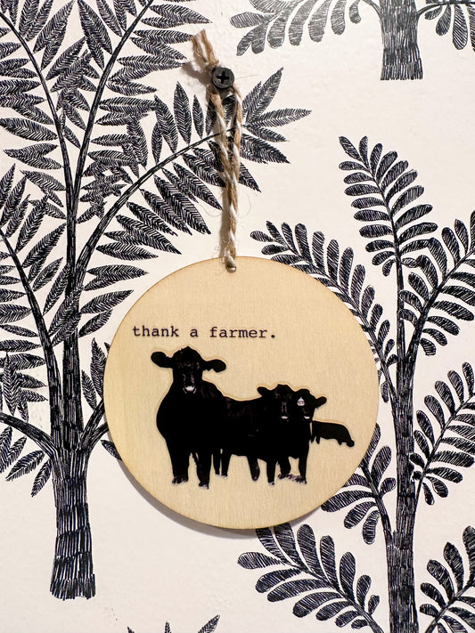 Thank a Farmer ornament