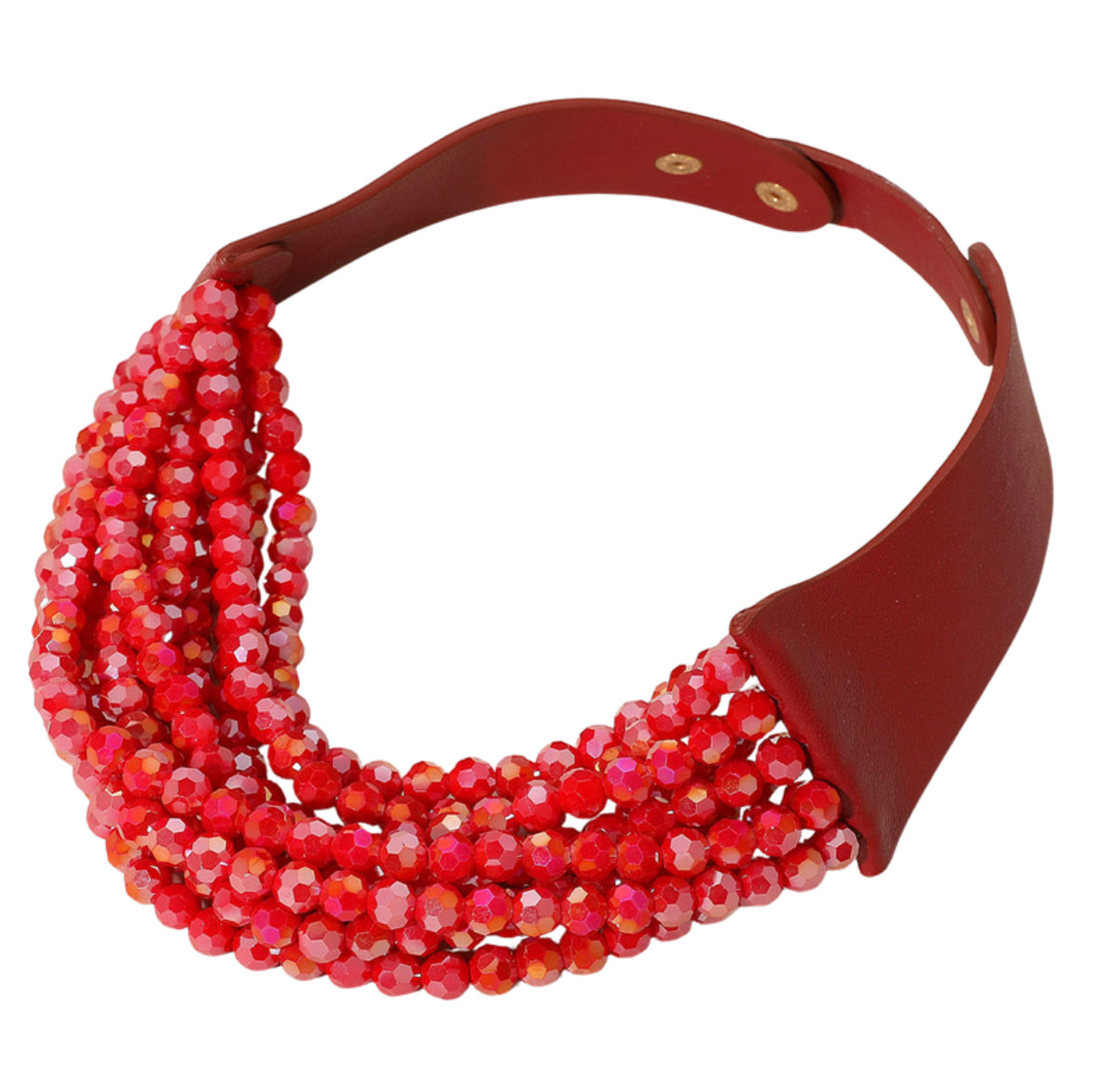 Shelly Beaded Necklace